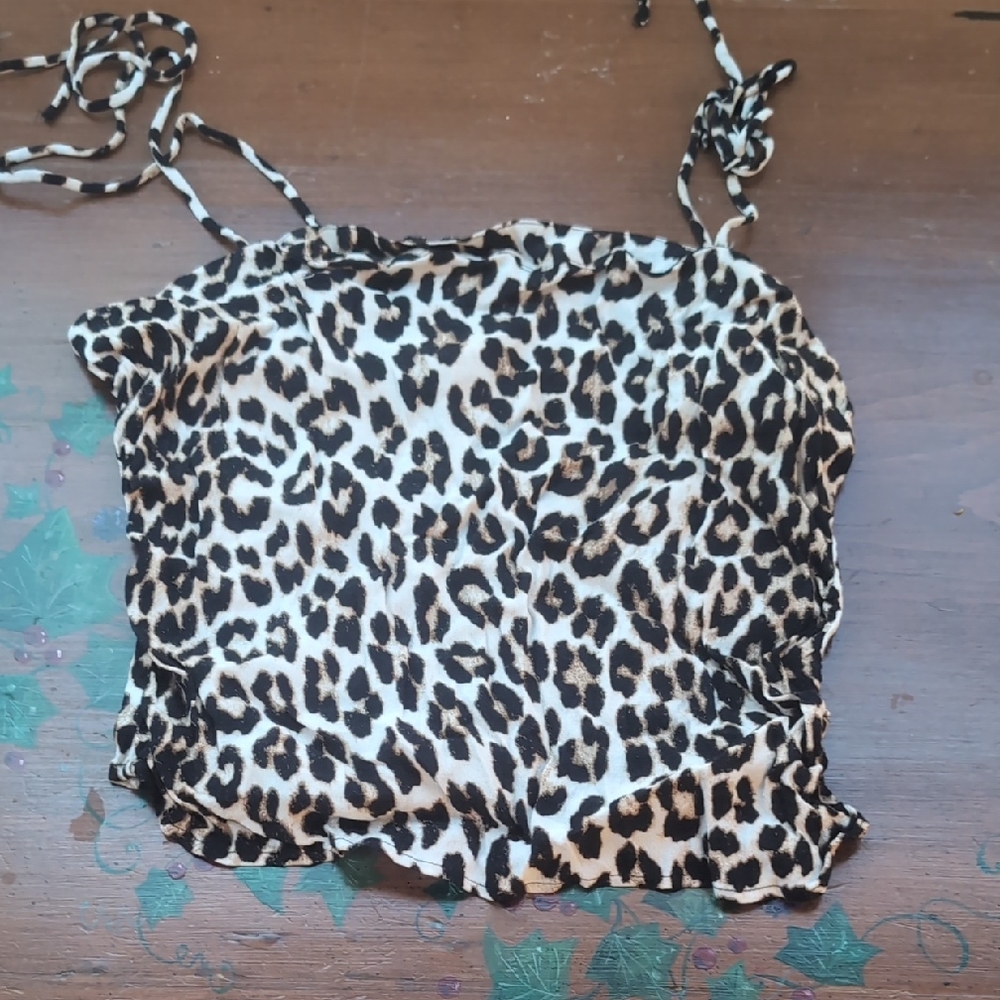 PacSun Leopard Print Camisole Top